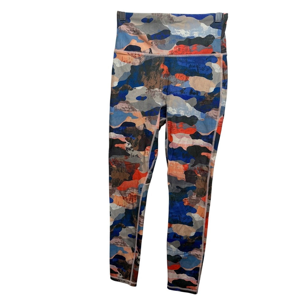 Fabletics Womens Small Zion High Waisted Camo Motion365 Leggings Athleisure S